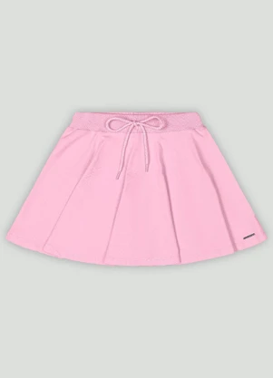 Saia com Short Interno Infantil Quimby Rosa - QUIMBY