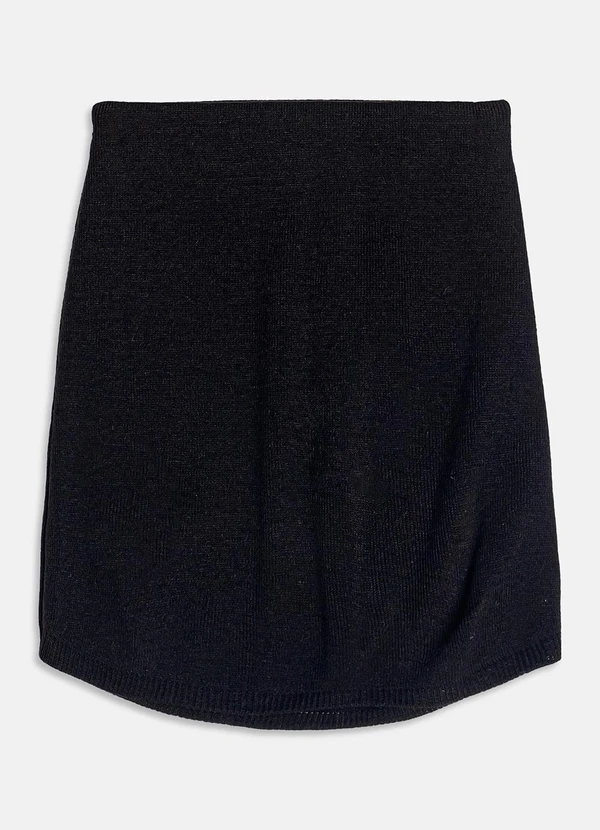 I Am - Saia de Tricot Preto 6