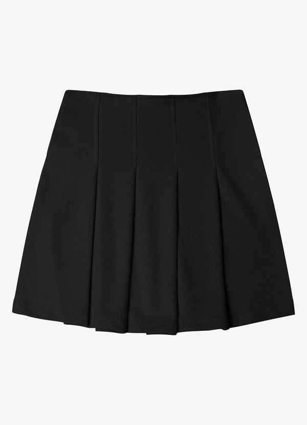 Minty - Saia Feminina Preto