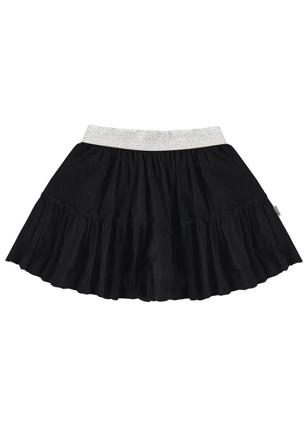 Malwee Kids - Saia Godê em TulePreto