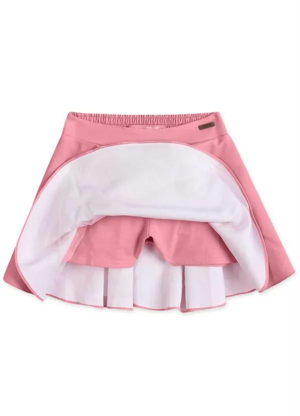 Lilica Ripilica - Saia Godê Infantil MeninaRosa 3