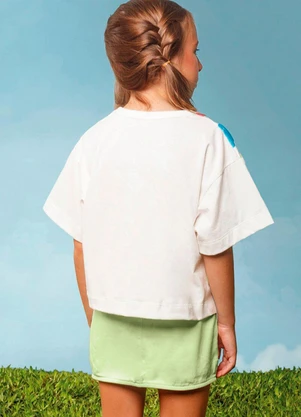 Bugbee - Saia Infantil Colors Multicolorido - BUGBEE