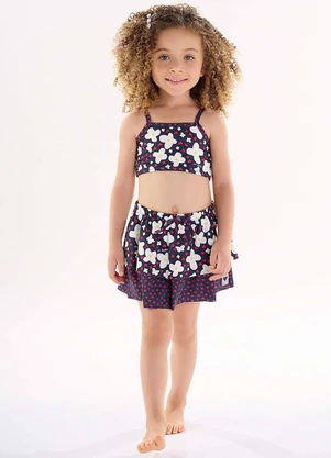 Up Baby - Saia Infantil em Poliéster Fps+50 Azul - UP BABY