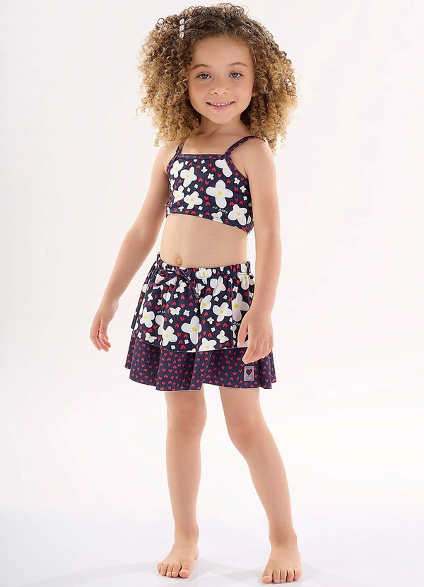 Up Baby - Saia Infantil em Poliéster Fps+50 Azul 3