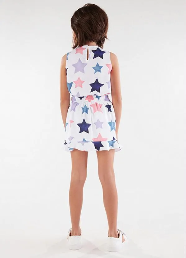 Lilica Ripilica - Saia Infantil MeninaBranco 4