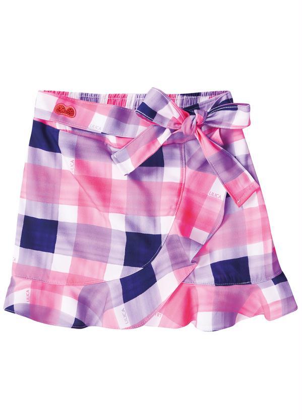 Lilica Ripilica - Saia Infantil MeninaRosa