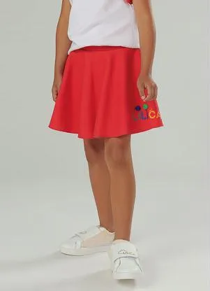 Lilica Ripilica - Saia Infantil MeninaVermelho - LILICA RIPILICA