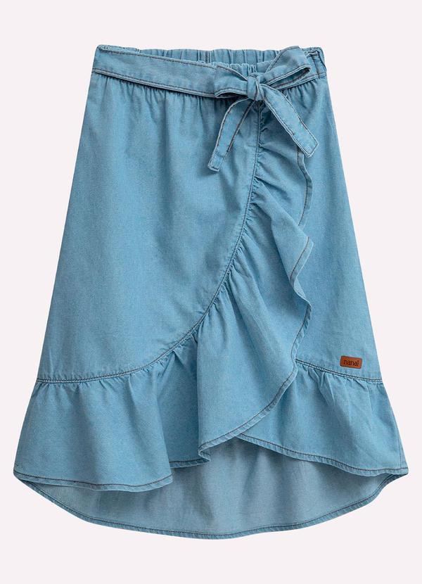 Nanai - Saia Infantil Menina Jeans Jeans 3