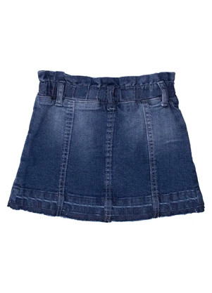 Milon - Saia Infantil Menina Jeans - MILON
