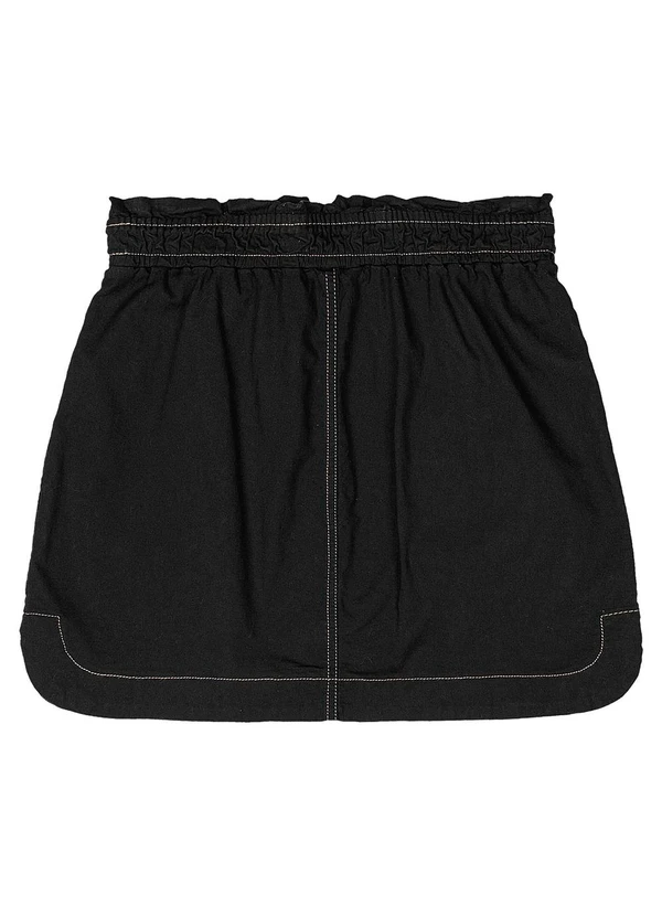 Gloss - Saia Juvenil Sarja Preto 4