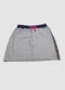 Turminha - Saia Moletom Infantil Preto - variação: Cinza