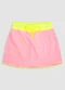 Turminha - Saia Moletom Infantil Rosa - variação: Rosa