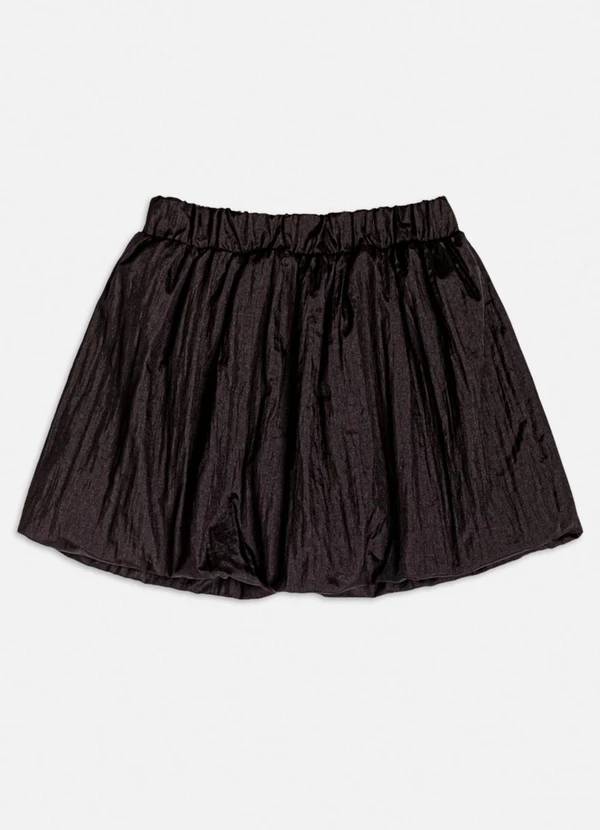 Momi - Saia Parachute Balonê Preto