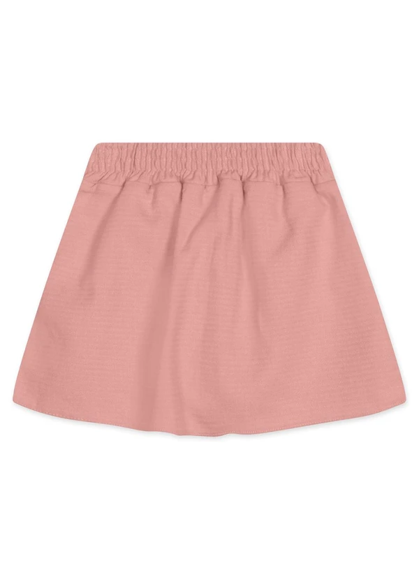 Lilica Ripilica - Saia Pregas Bebê Feminina Rosa 2