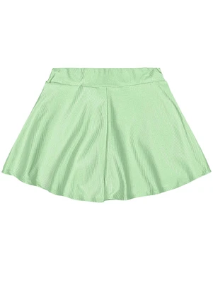 Quimby - Saia Short Interno Malha Leve Verde - QUIMBY