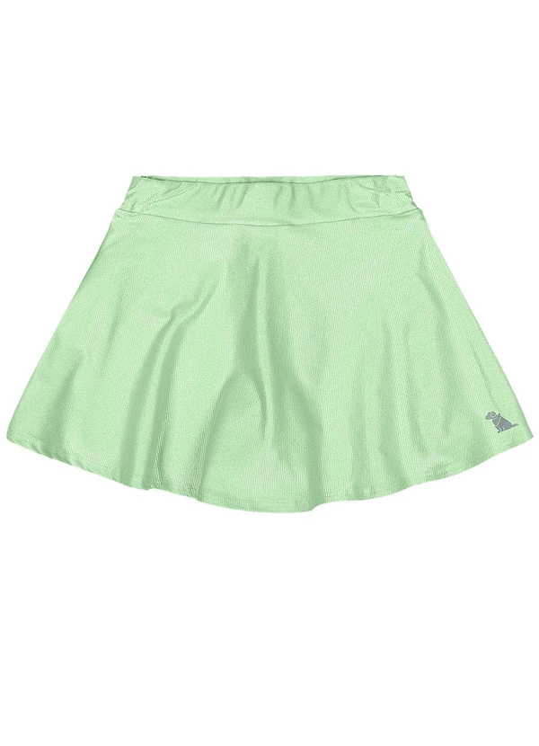Quimby - Saia Short Interno Malha Leve Verde 1