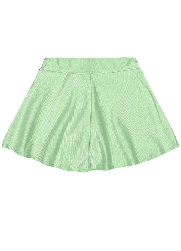 Quimby - Saia Short Interno Malha Leve Verde 2