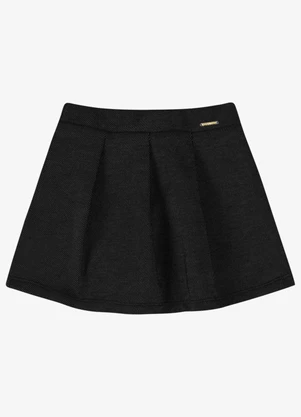 Rovi Kids - Saia Verão Menina Shorts Interno Preto - ROVI KIDS