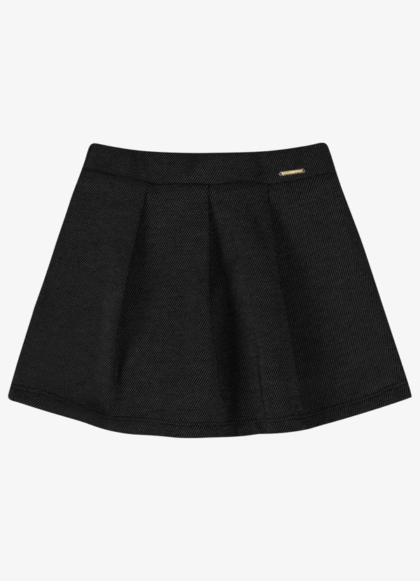 Rovi Kids - Saia Verão Menina Shorts Interno Preto