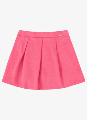 Rovi Kids - Saia Verão Menina Shorts Interno Rosa - ROVI KIDS
