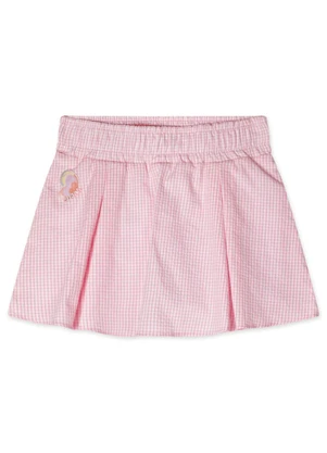 Lilica Ripilica - Saia Xadrez Bebê Feminina Rosa - LILICA RIPILICA