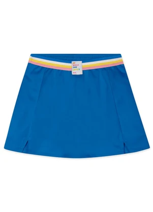 Marisol - Short-Saia Infantil Feminino  Azul - MARISOL