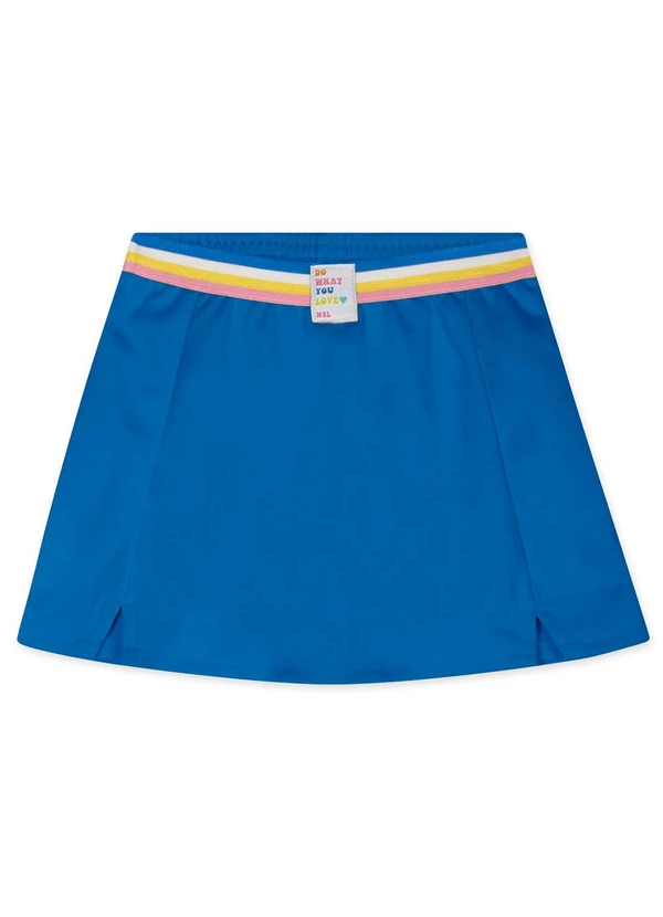 Marisol - Short-Saia Infantil Feminino  Azul 2