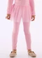 Quimby - Calça Legging Saia Tule Glitter Rosa - variação:  