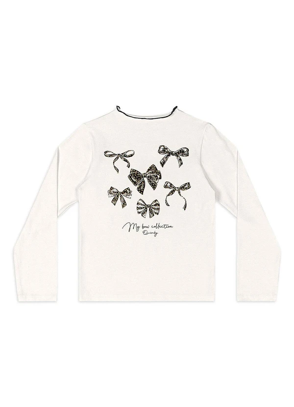 Quimby - Conjunto Blusa Saia-Short Branco 3