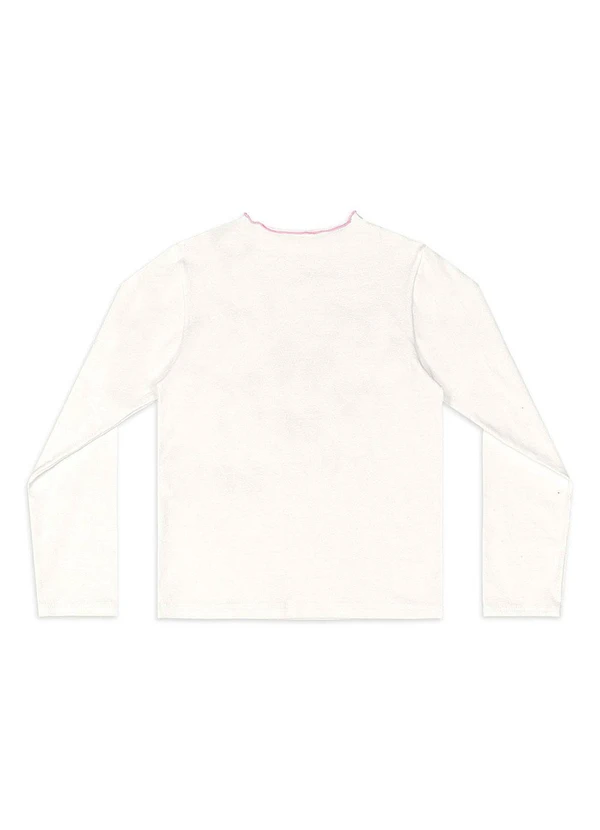 Quimby - Conjunto Infantil Blusa com Saia-Short Bege 4