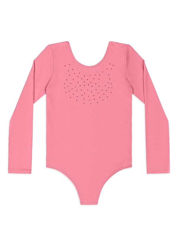 Quimby - Conjunto Infantil Collant com Saia Rosa 3