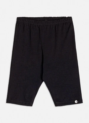 Bimbi - Bermuda Biker Básica Preta Preto - BIMBI