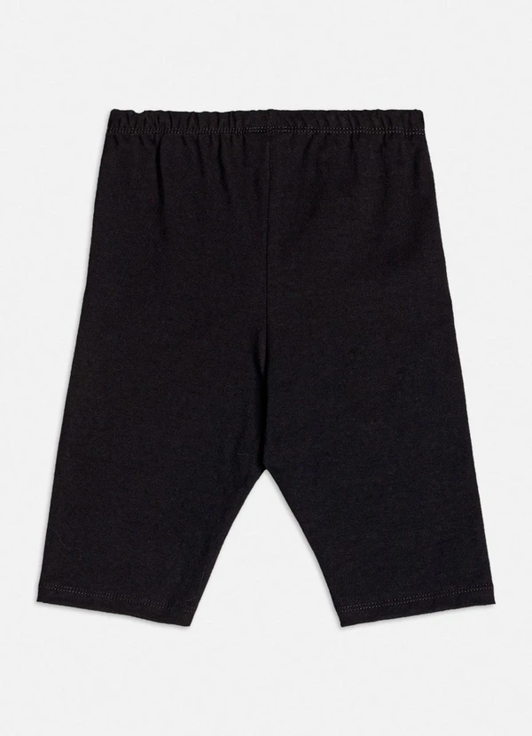 Bimbi - Bermuda Biker Básica Preta Preto 2