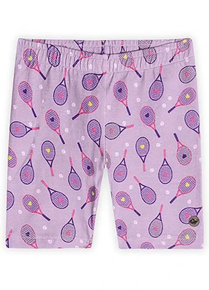 Marisol - Bermuda Ciclista Antiviral Roxo - MARISOL