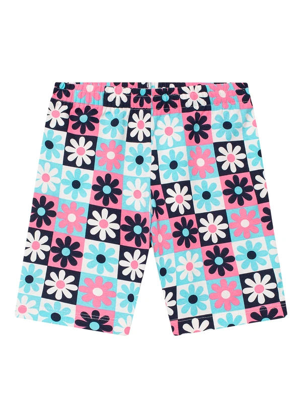 Duduka - Bermuda Ciclista Básica Infantil Azul