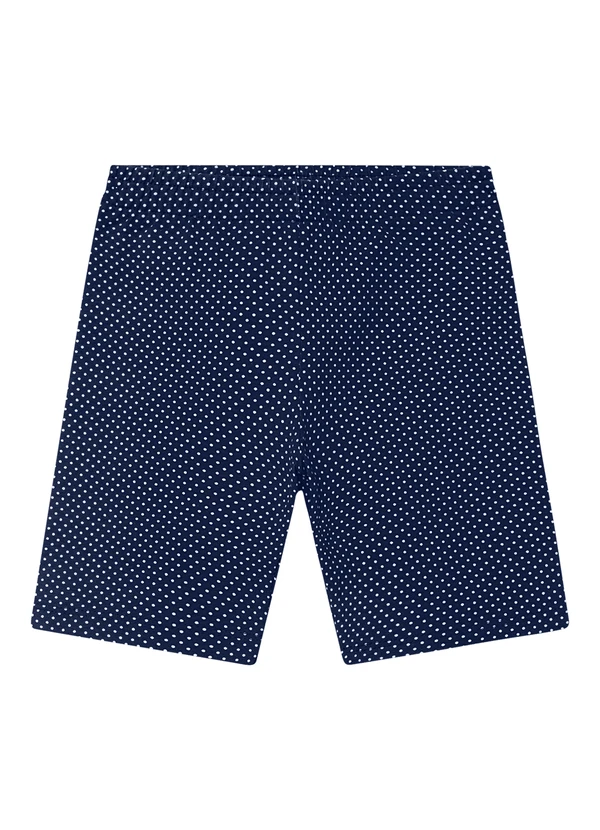 Duduka - Bermuda Ciclista Básica Infantil Marinho 1