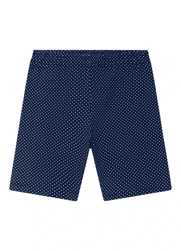 Duduka - Bermuda Ciclista Básica Infantil Marinho 1