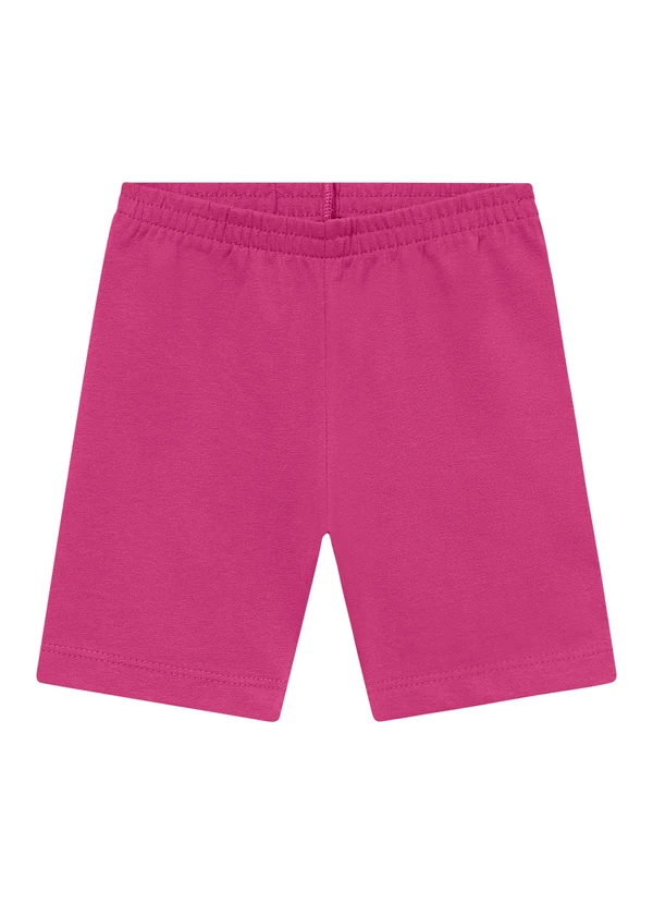 Duduka - Bermuda Ciclista Básica Infantil Rosa 1