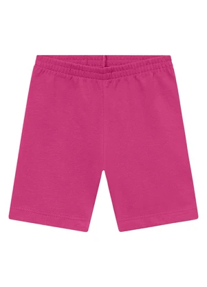 Duduka - Bermuda Ciclista Básica Infantil Rosa - DUDUKA