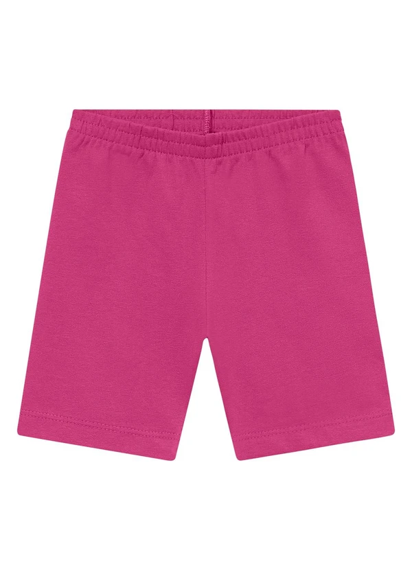 Duduka - Bermuda Ciclista Básica Infantil Rosa 1