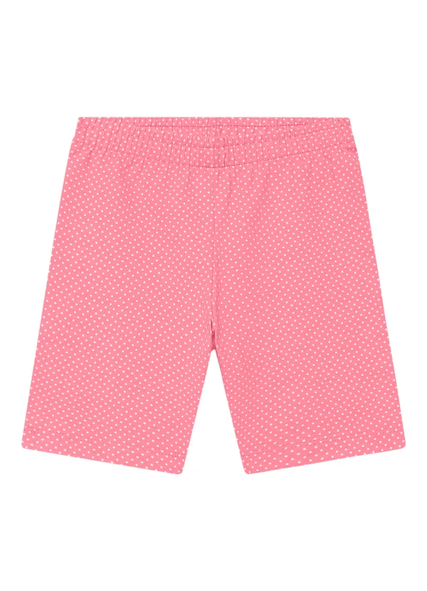 Duduka - Bermuda Ciclista Básica Infantil Rosa 1
