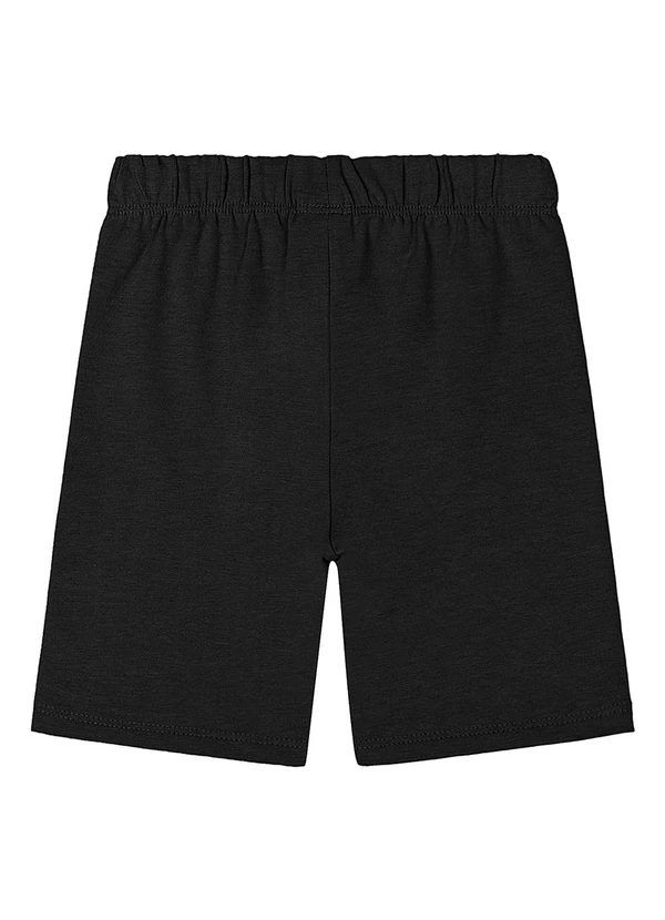 Quimby - Bermuda Ciclista Básica Menina Preto 2