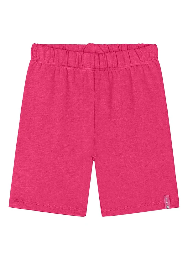Quimby - Bermuda Ciclista Básica Menina Rosa