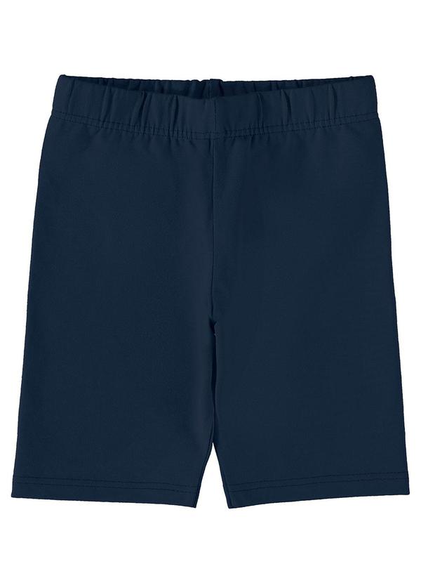 Malwee Kids - Bermuda Ciclista em Cotton Azul