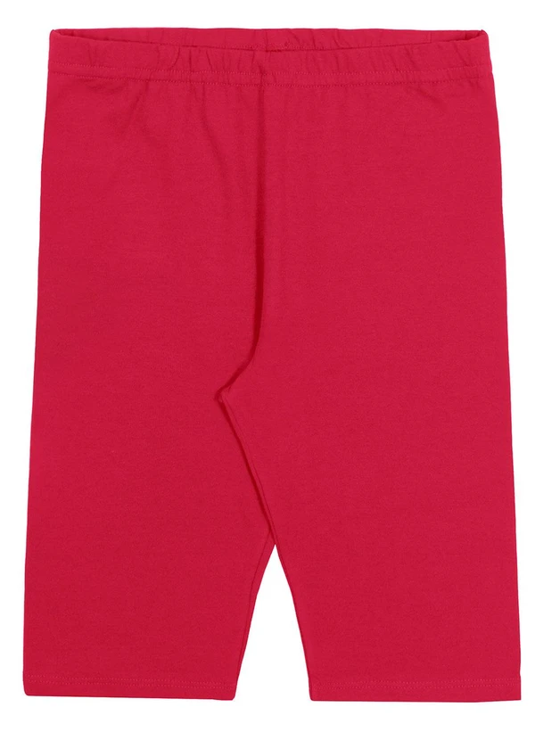 Alakazoo - Bermuda Ciclista em Malha Básica Vermelho 3