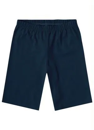 Lilica Ripilica - Bermuda Ciclista Menina Mundo Ripilica Azul - LILICA RIPILICA