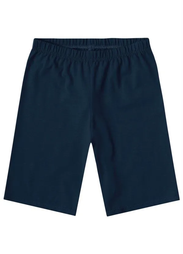 Lilica Ripilica - Bermuda Ciclista Menina Mundo Ripilica Azul