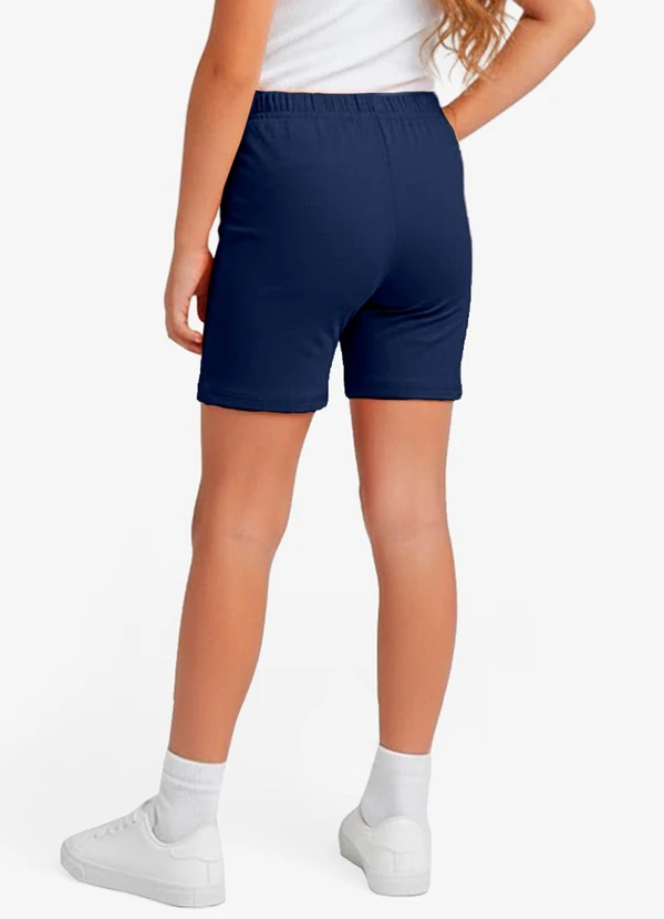 Rovitex - Bermuda Ciclista Infantil Básica Soletex Azul 2