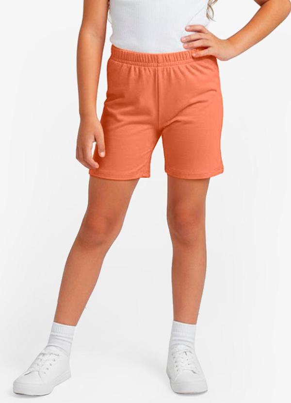 Rovitex - Bermuda Ciclista Infantil Básica Soletex Marrom 1