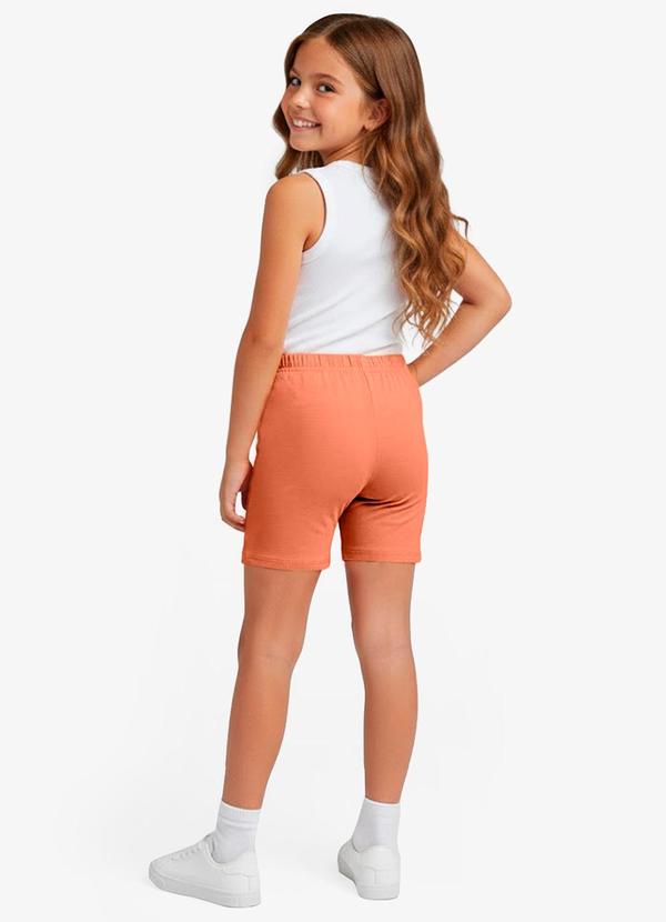 Rovitex - Bermuda Ciclista Infantil Básica Soletex Marrom 4